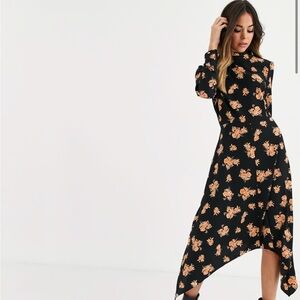 Fabulous Fall Floral Dress